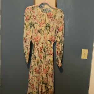 Zara floral dress